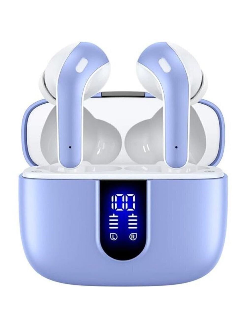 Bluetooth Headphone Wireless Earbud Airpods Pro 2 Charging Case Waterproof PURPL